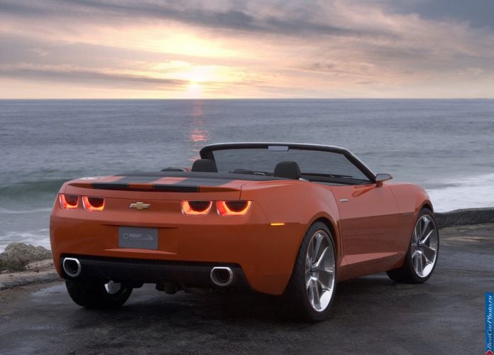 2007 Chevrolet Camaro Convertible Concept - фотография 29 из 78