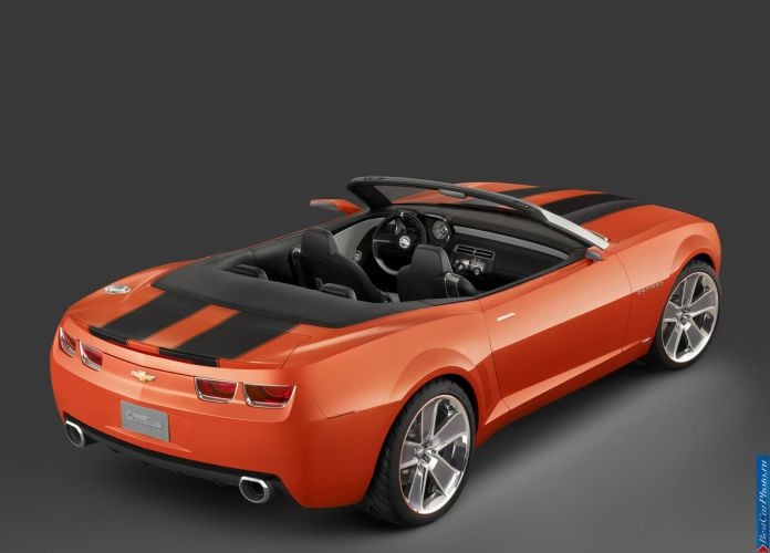 2007 Chevrolet Camaro Convertible Concept - фотография 38 из 78