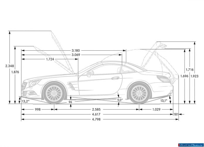 2013 Mercedes-Benz SL-class - фотография 178 из 183