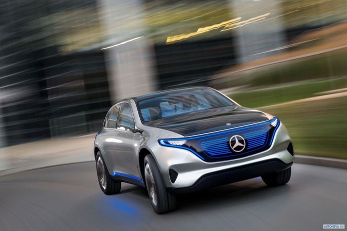 2016 Mercedes-Benz EQ Concept - фотография 12 из 40