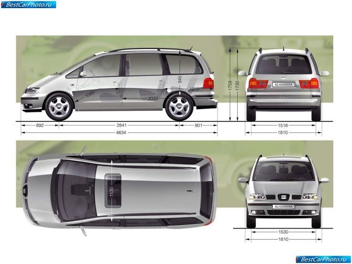 2000 Seat Alhambra - фотография 23 из 23