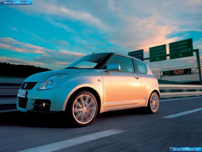 2007 Suzuki Swift Sport - фотография 28 из 101