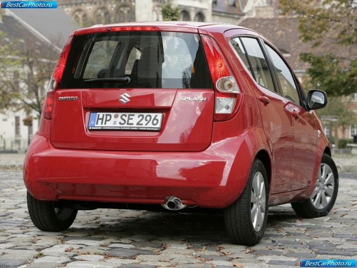 2008 Suzuki Splash - фотография 60 из 102