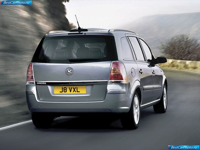 2005 Vauxhall Zafira - фотография 17 из 48