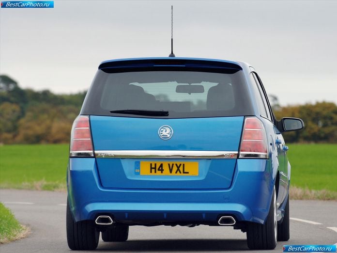 2005 Vauxhall Zafira Vxr - фотография 16 из 28