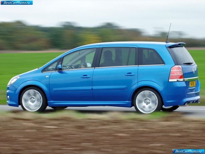 2005 Vauxhall Zafira Vxr - фотография 17 из 28