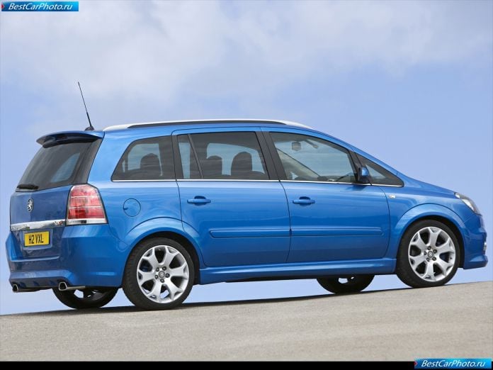 2005 Vauxhall Zafira Vxr - фотография 18 из 28