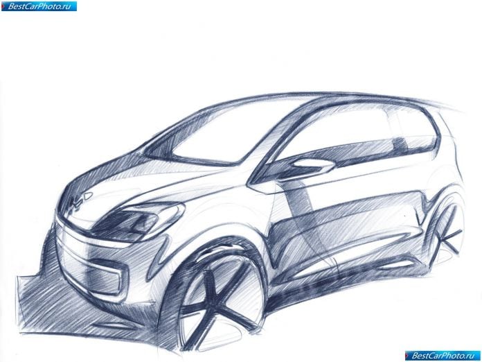 2009 Volkswagen E-up Concept - фотография 19 из 48