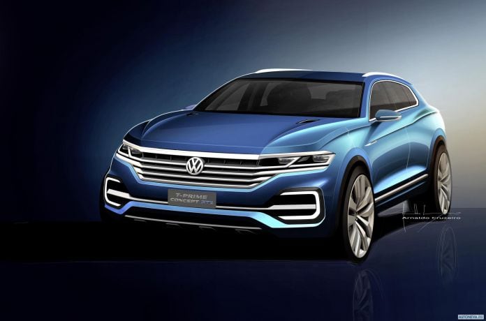 2016 Volkswagen T-Prime GTE Concept - фотография 25 из 68