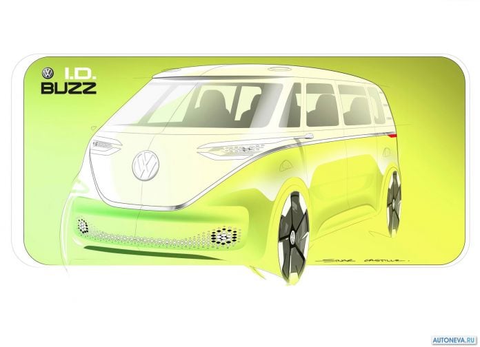 2017 Volkswagen ID Buzz Concept - фотография 38 из 51