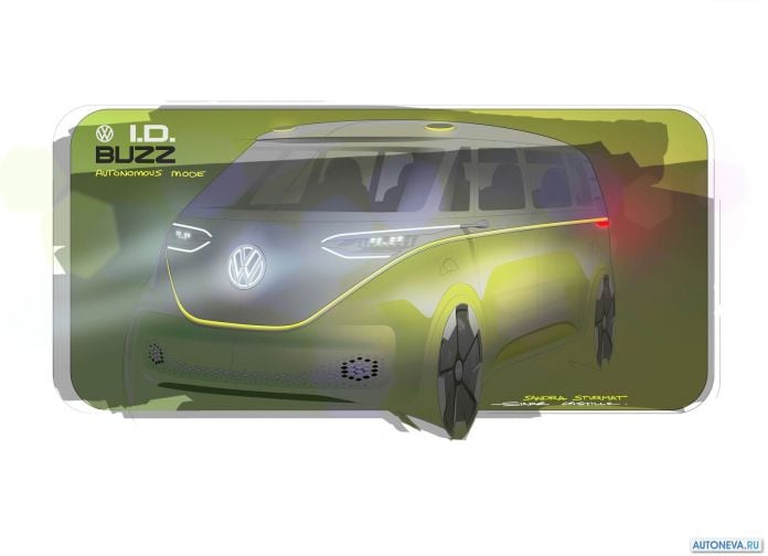 2017 Volkswagen ID Buzz Concept - фотография 42 из 51