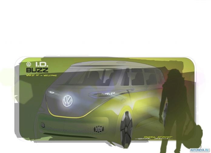 2017 Volkswagen ID Buzz Concept - фотография 44 из 51